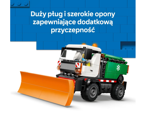 LEGO CITY 60490 Pług śnieżny - 1473509 - zdjęcie 11